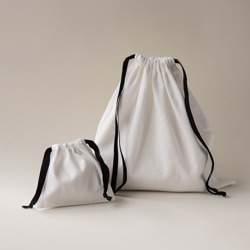 Double-Drawstring Cotton Bag DDR-01