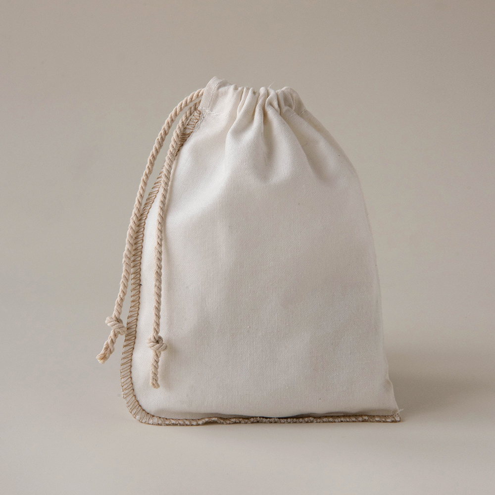 Double-Drawstring Cotton Bag SDR-03