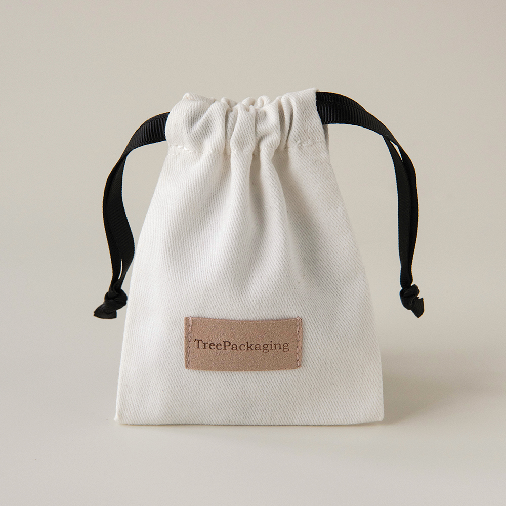 Double-Drawstring Cotton Bag DDR-05